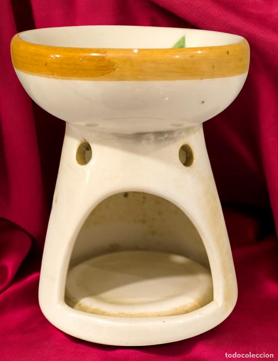 Antiquit&eacute;s: Quemador de Esencias de Cer&aacute;mica &ndash; Aromaterapia y Decoraci&oacute;n en un Solo Objeto