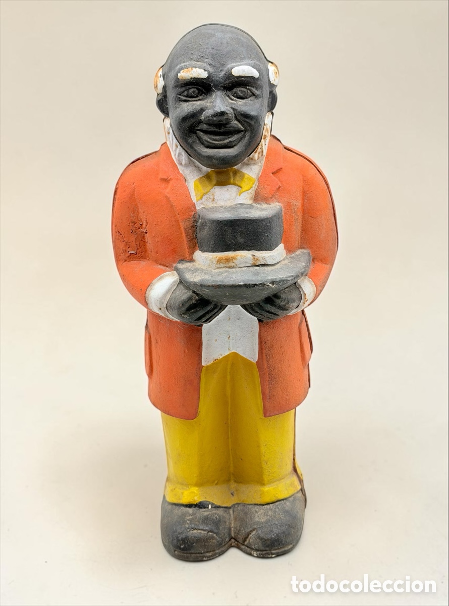 Antiquit&eacute;s: Antigua Hucha de Hierro