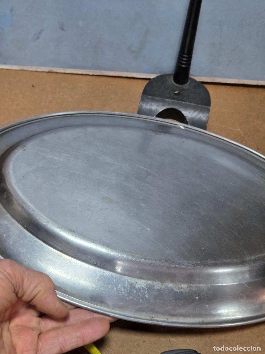 Antig&uuml;edades: bandeja de acero vintage - Foto 3
