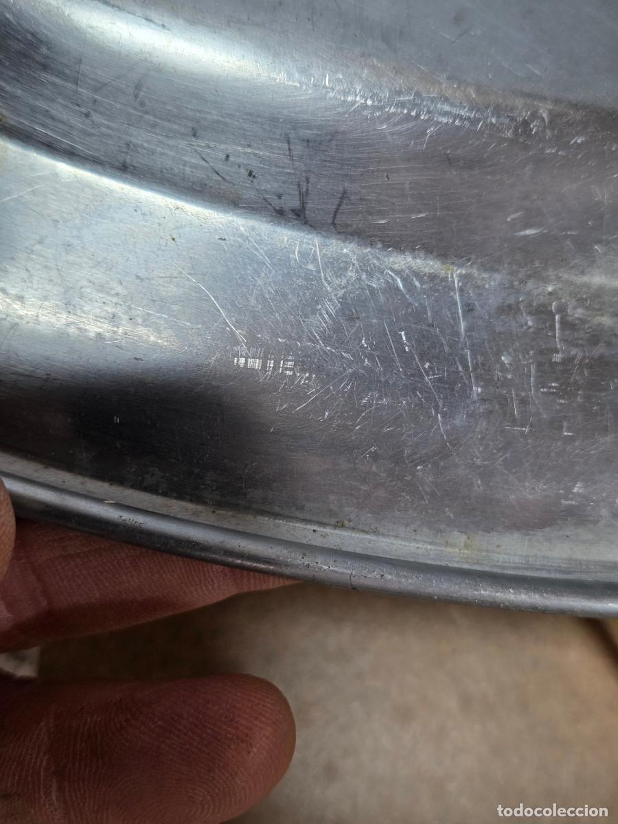 Antig&uuml;edades: bandeja de acero vintage - Foto 4