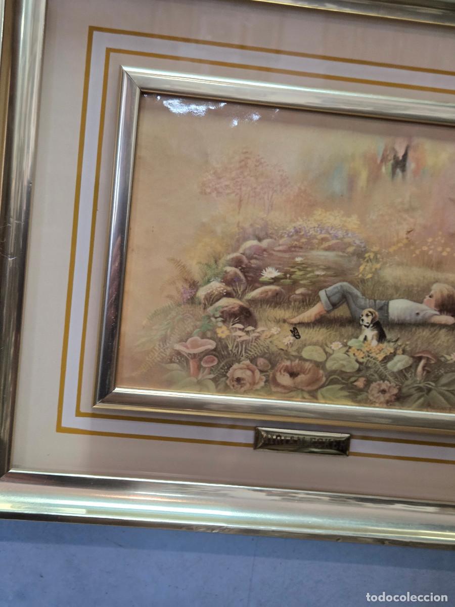 Antig&uuml;edades: cuadro vintage lamina - Foto 2
