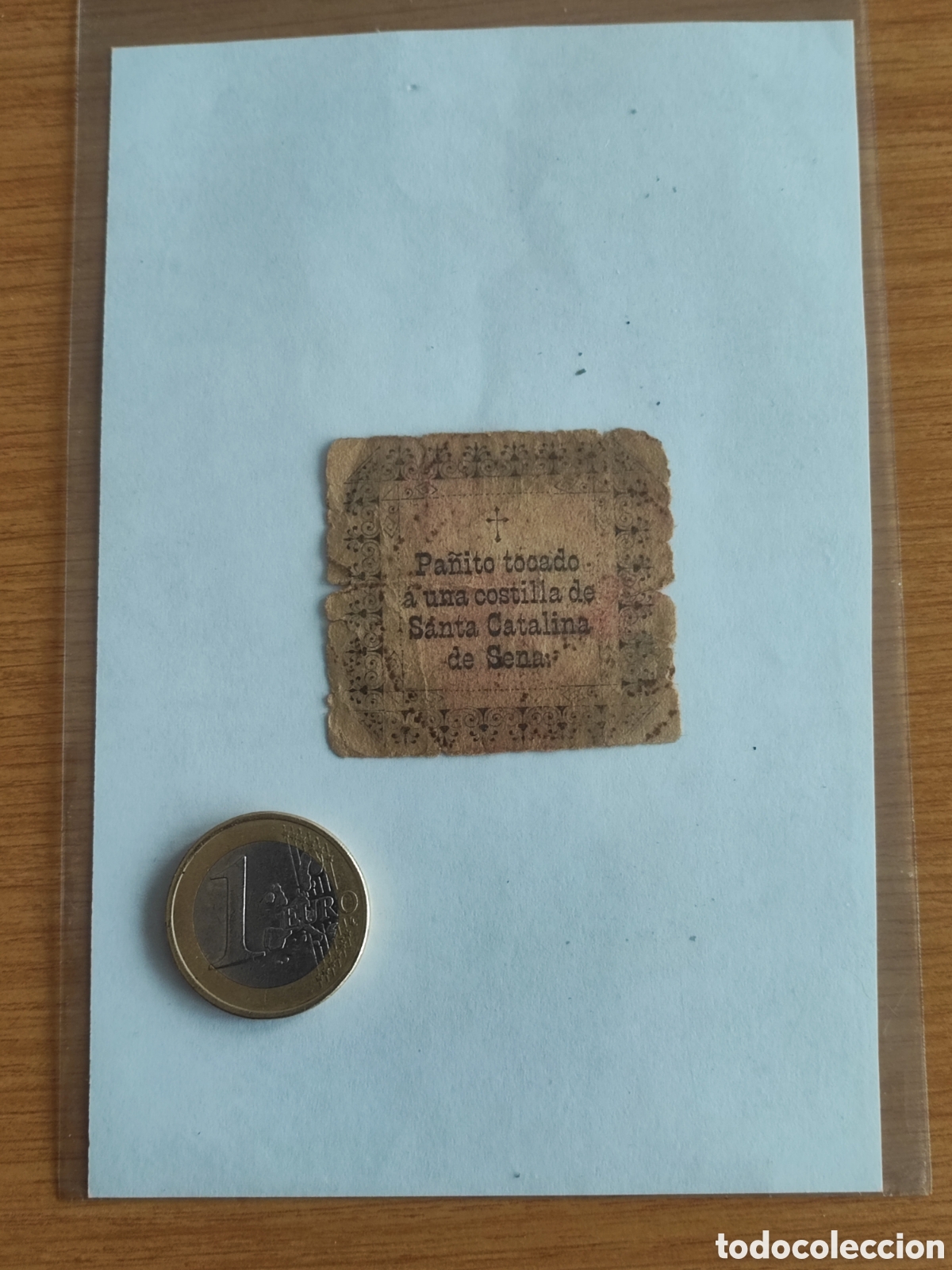 Antig&uuml;edades: Reliquia de Santa Catalina de Sena.