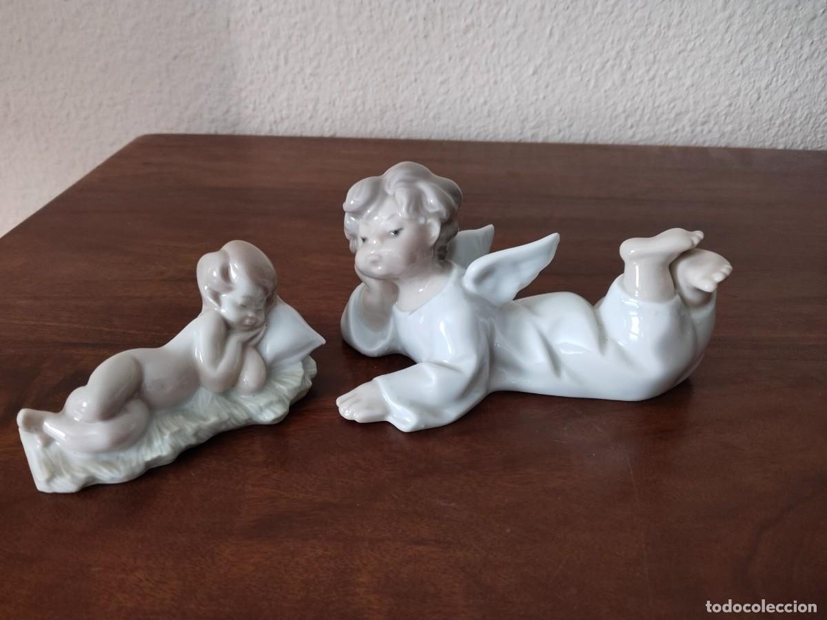 Antig&uuml;edades: Angelito y ni&ntilde;o Jes&uacute;s de Lladr&oacute;.