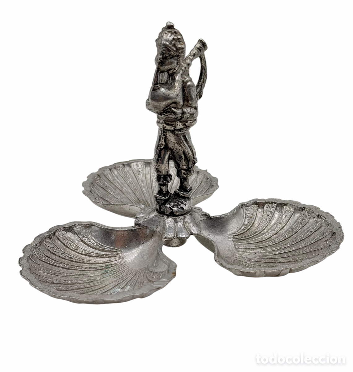 Antiguidades: Antigua Bandeja Plateada