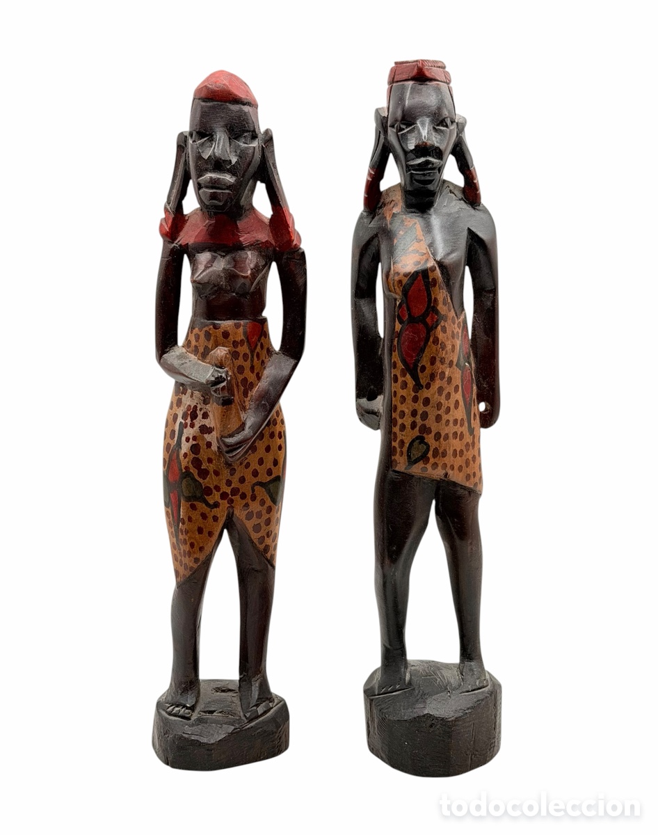 Antiquit&auml;ten: Antiguas Figuras de Madera Policromada