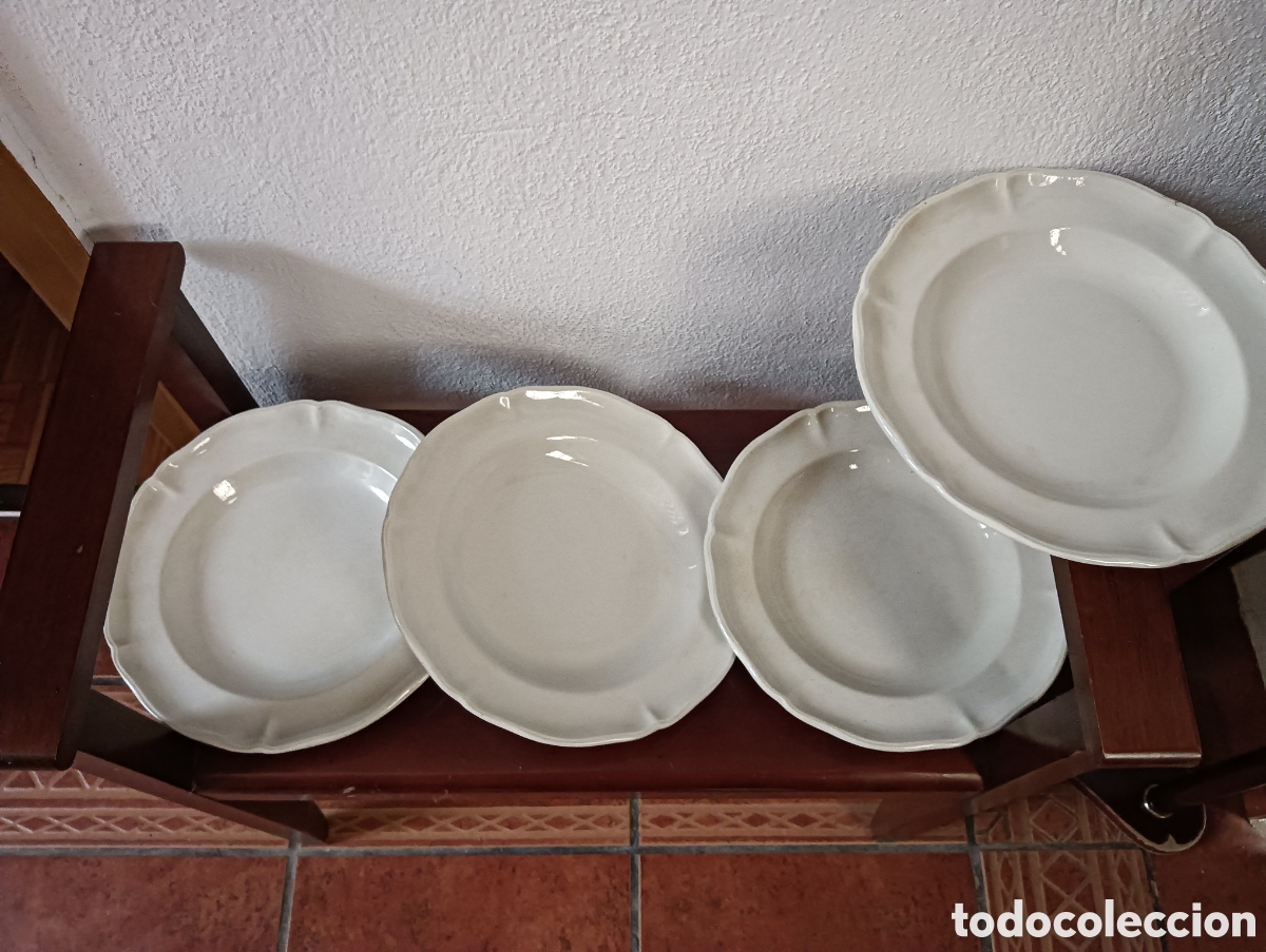 Antig&uuml;edades: Platos de La Cartuja. A&ntilde;os 50.