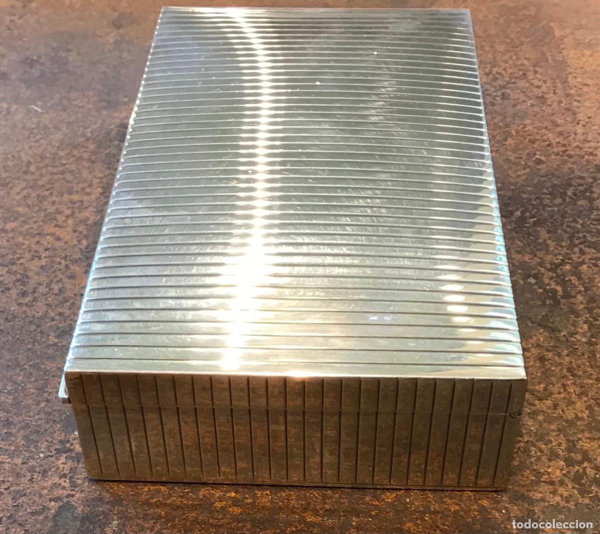 Antig&uuml;edades: CAJA DE PLATA PARA TABACO - Foto 6