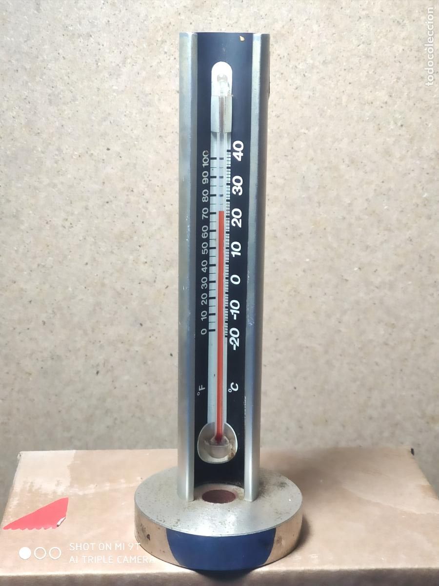 Antiques: raro termometro berkel 75 aniversario 1898 - 1973