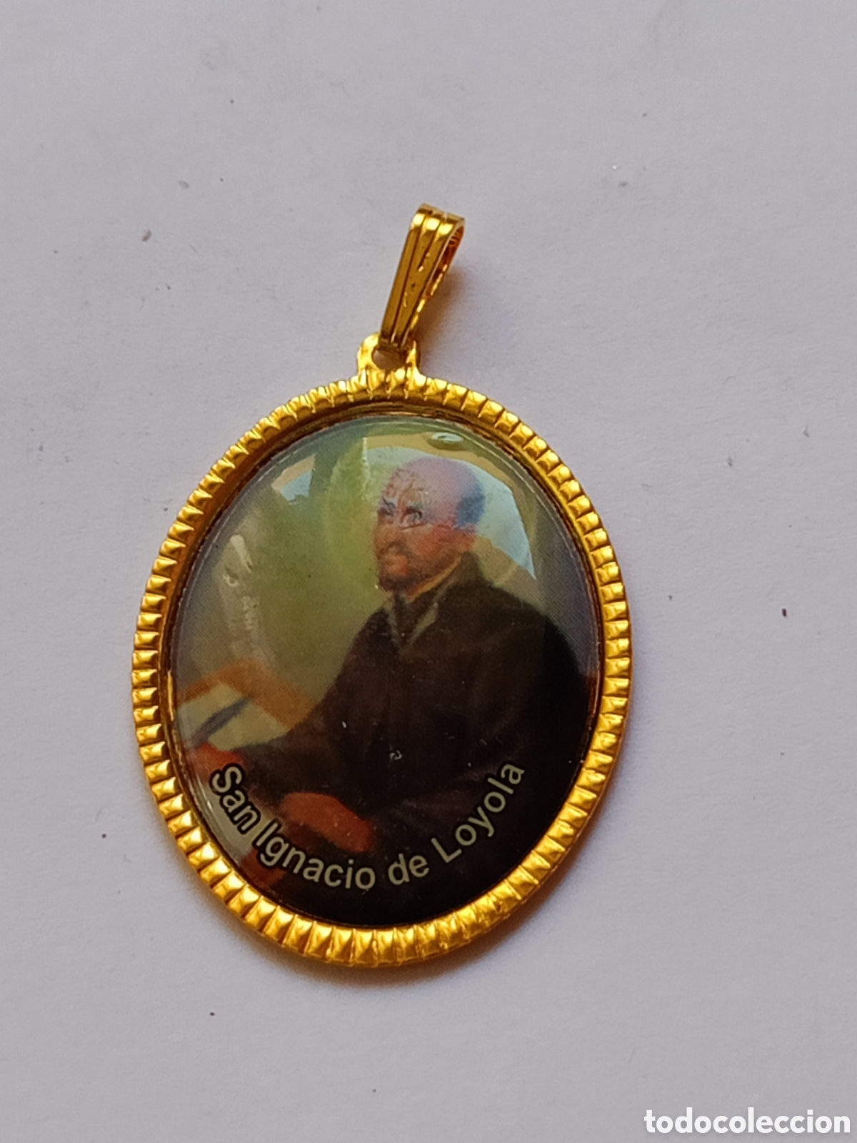 Antiquit&auml;ten: Medalla colgante San Ignacio de Loyola