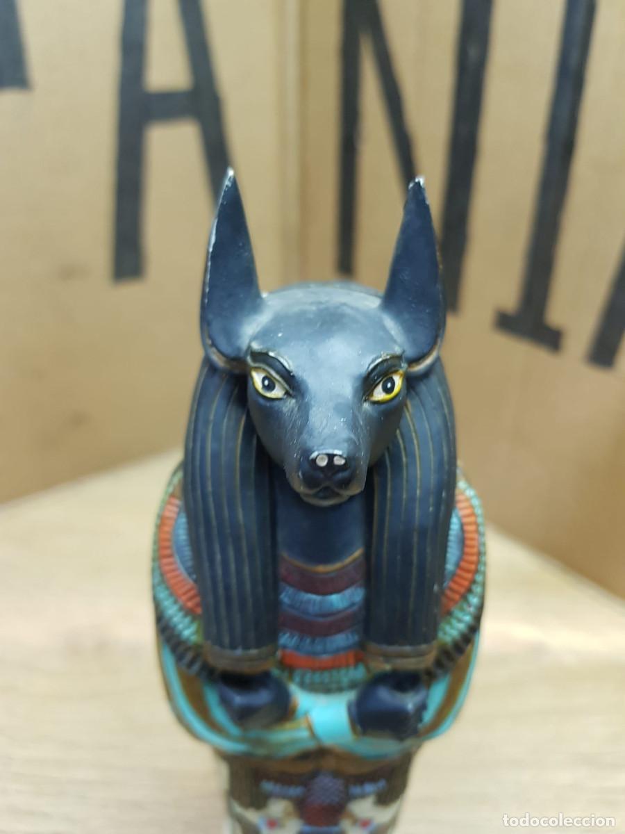 Antig&uuml;edades: ESTATUA EGIPCIA-ANUBIS - Foto 2