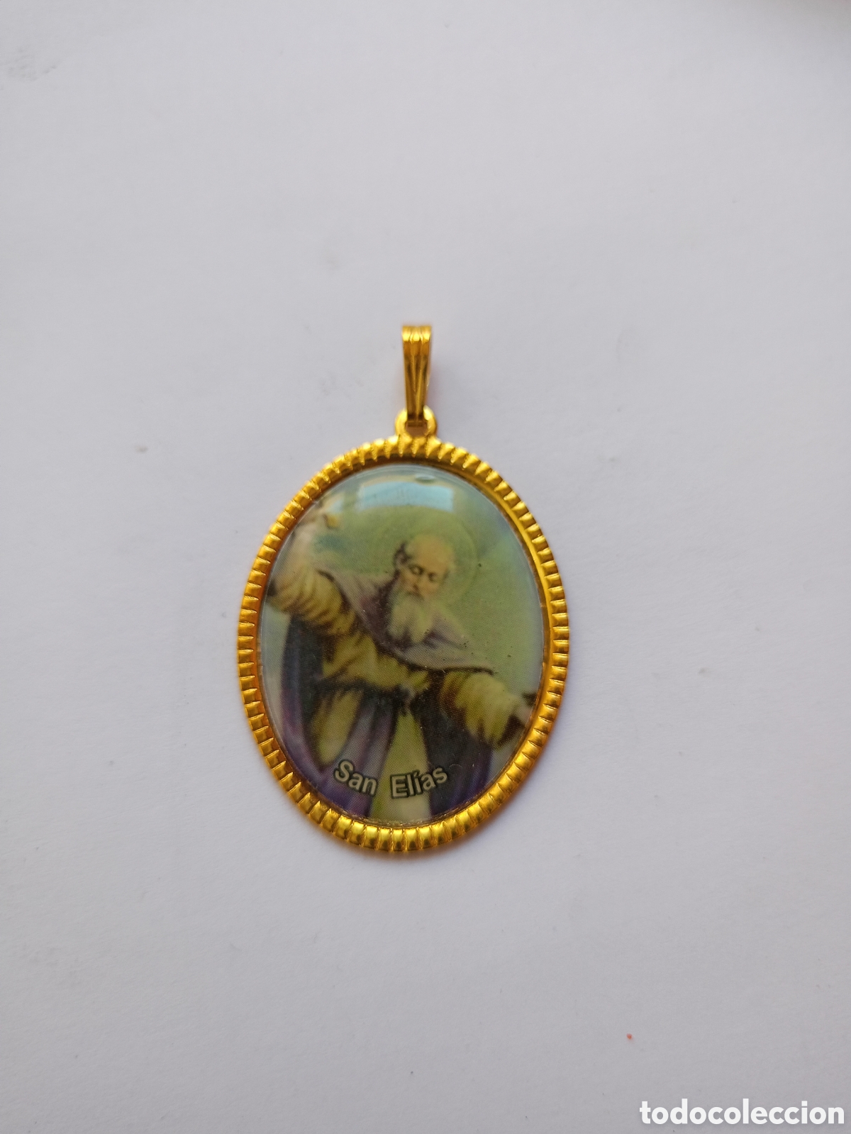Antiques: Colgante medalla San El&iacute;as