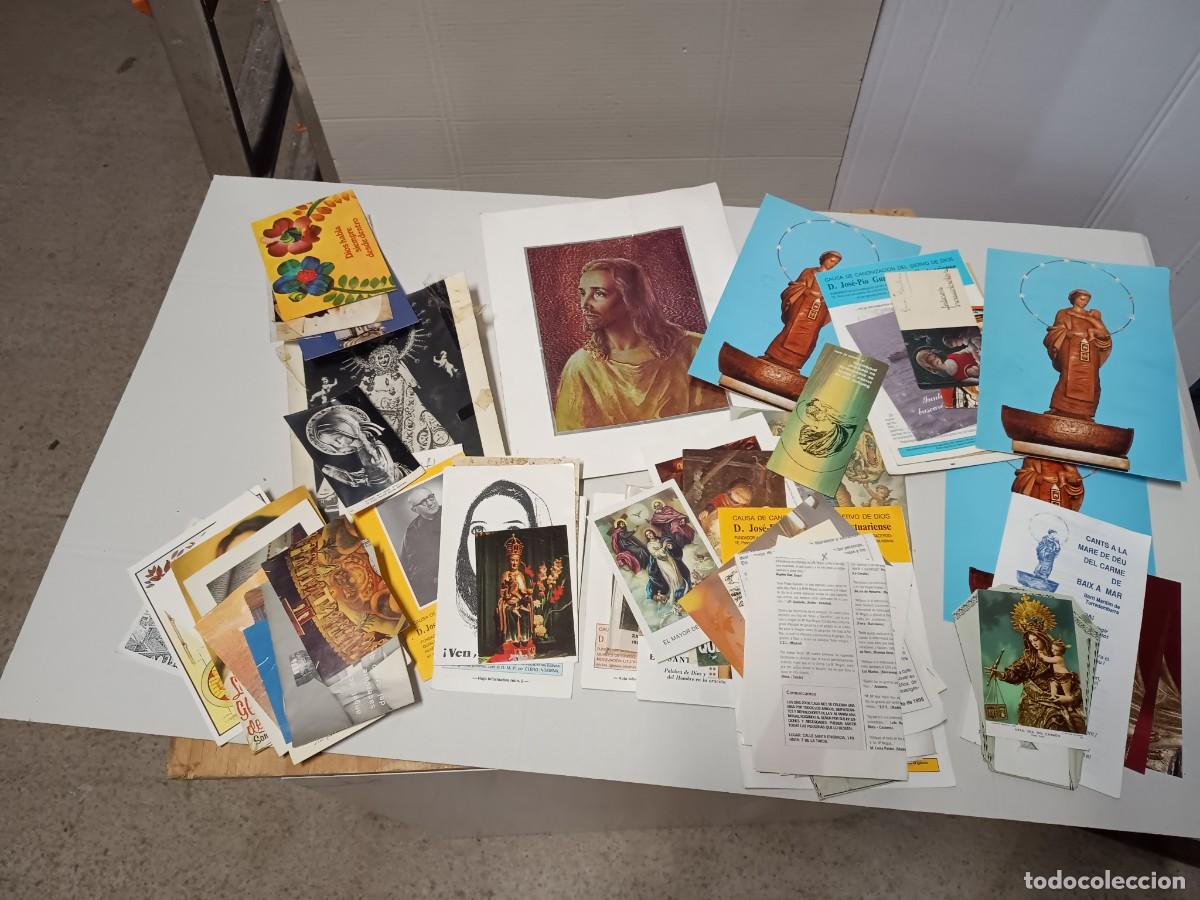 Antig&uuml;edades: Estampitas, oraciones y material religioso - Foto 1