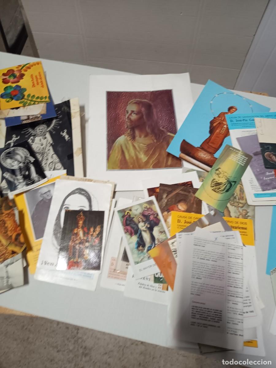 Antig&uuml;edades: Estampitas, oraciones y material religioso - Foto 3