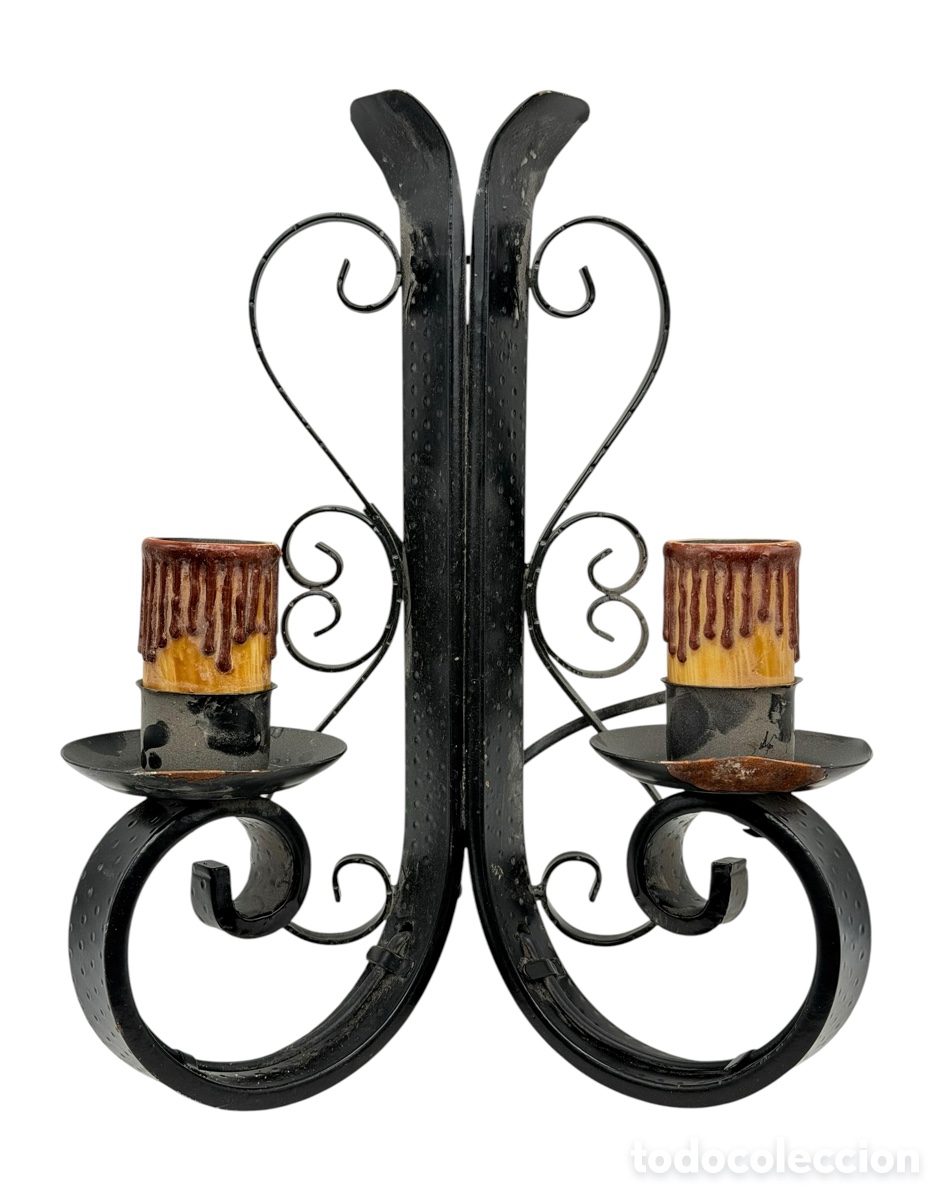 Antig&uuml;edades: Antiguo Aplique de Hierro