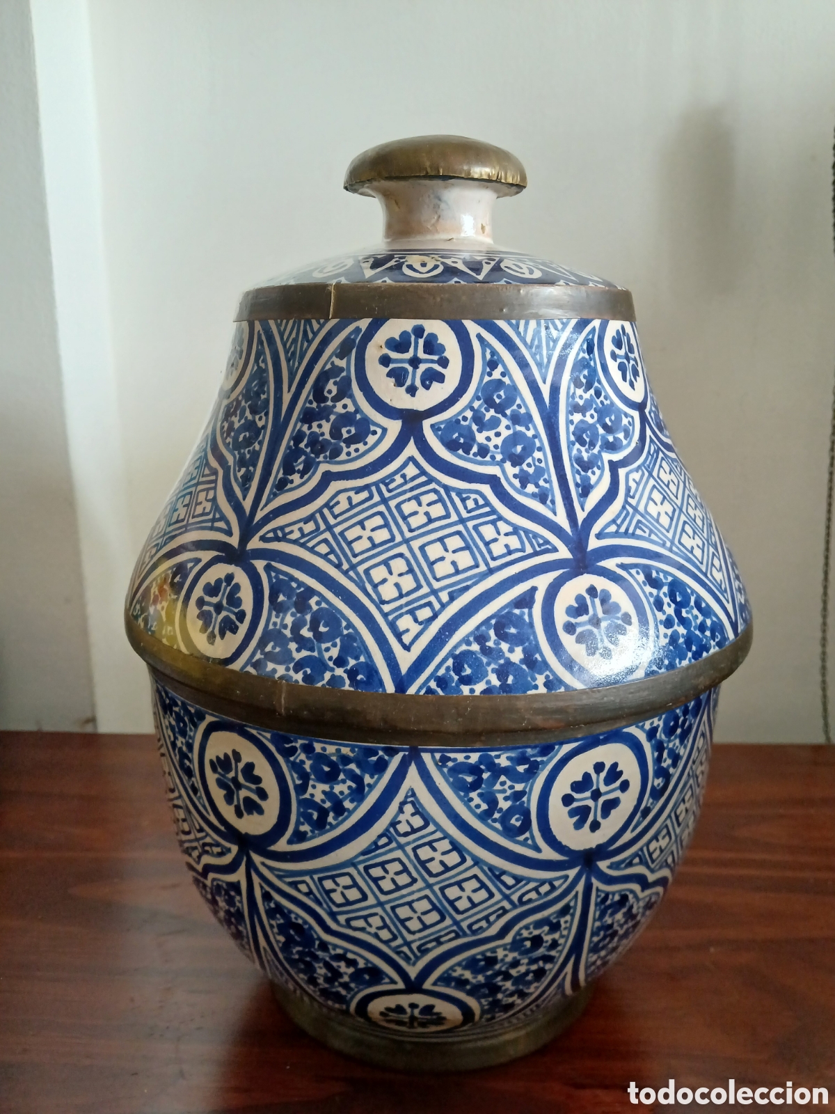 Antiques: Jobbana - Vasija Ceramica Marroqui S. XIX