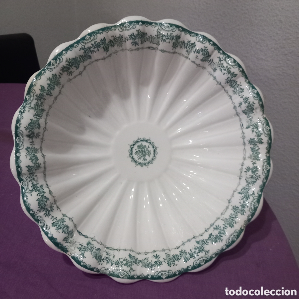 Antiguidades: FRUTERO PICKMAN CARTUJA DE SEVILLA(sello verde)