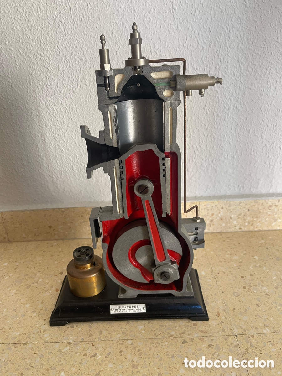 Antig&uuml;edades: MOTOR COMBUSTI&Oacute;N MATERIAL DIDACTICO SOGERESA