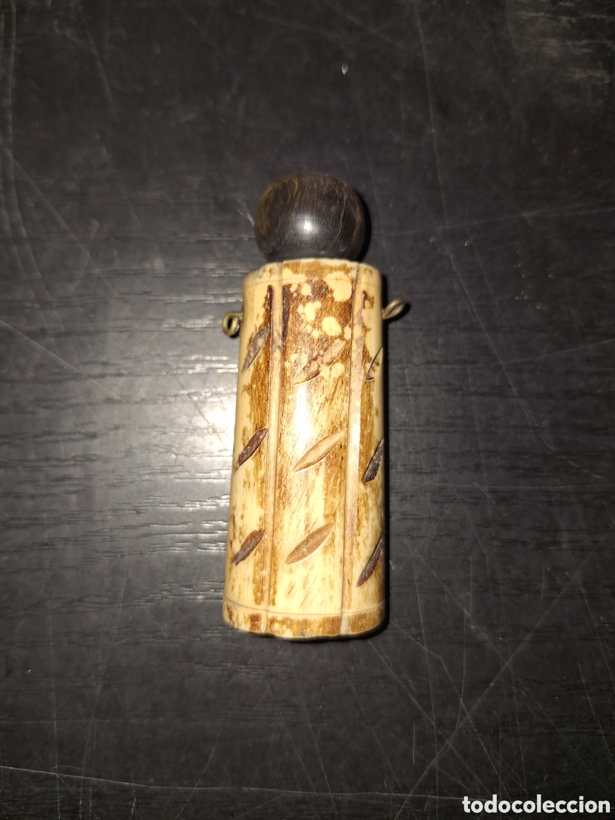 Antig&uuml;edades: Portapolvora de hueso