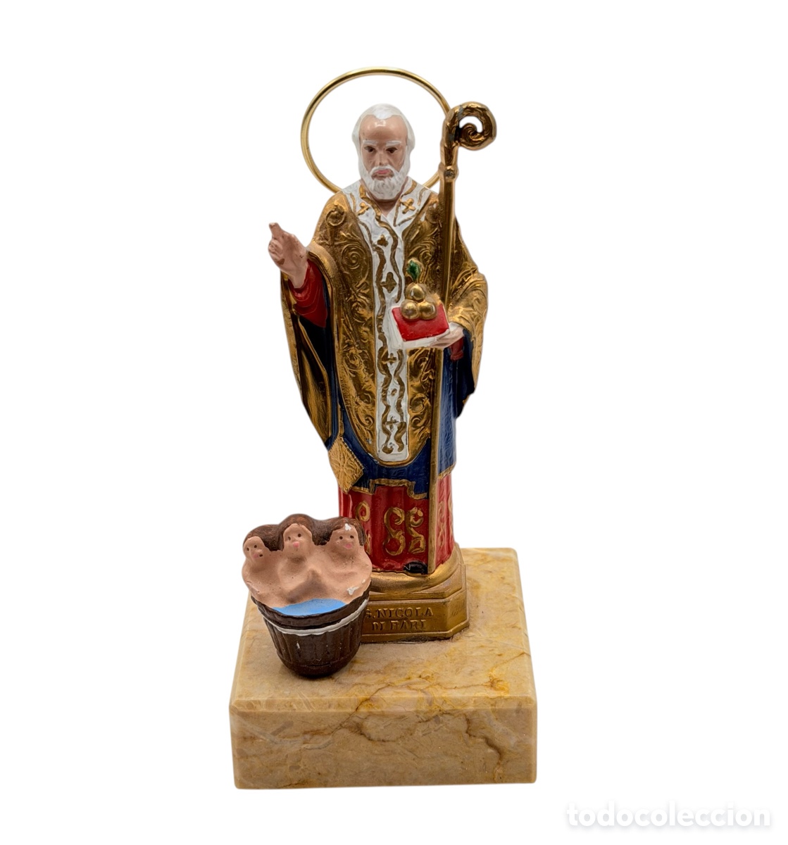 Antiques: Antigua Figura de Santo