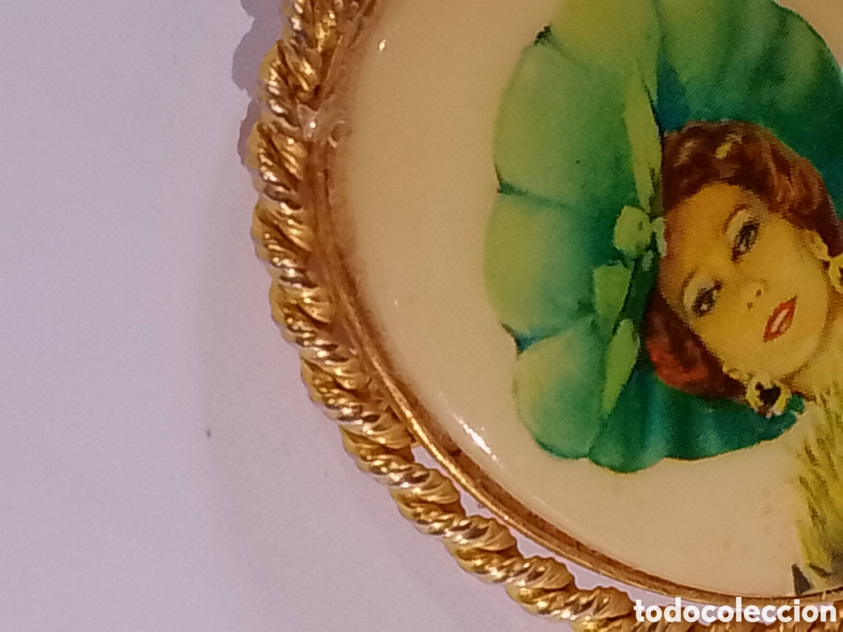 Antig&uuml;edades: CAMAFEO BROCHE - VINTAGE - Foto 3