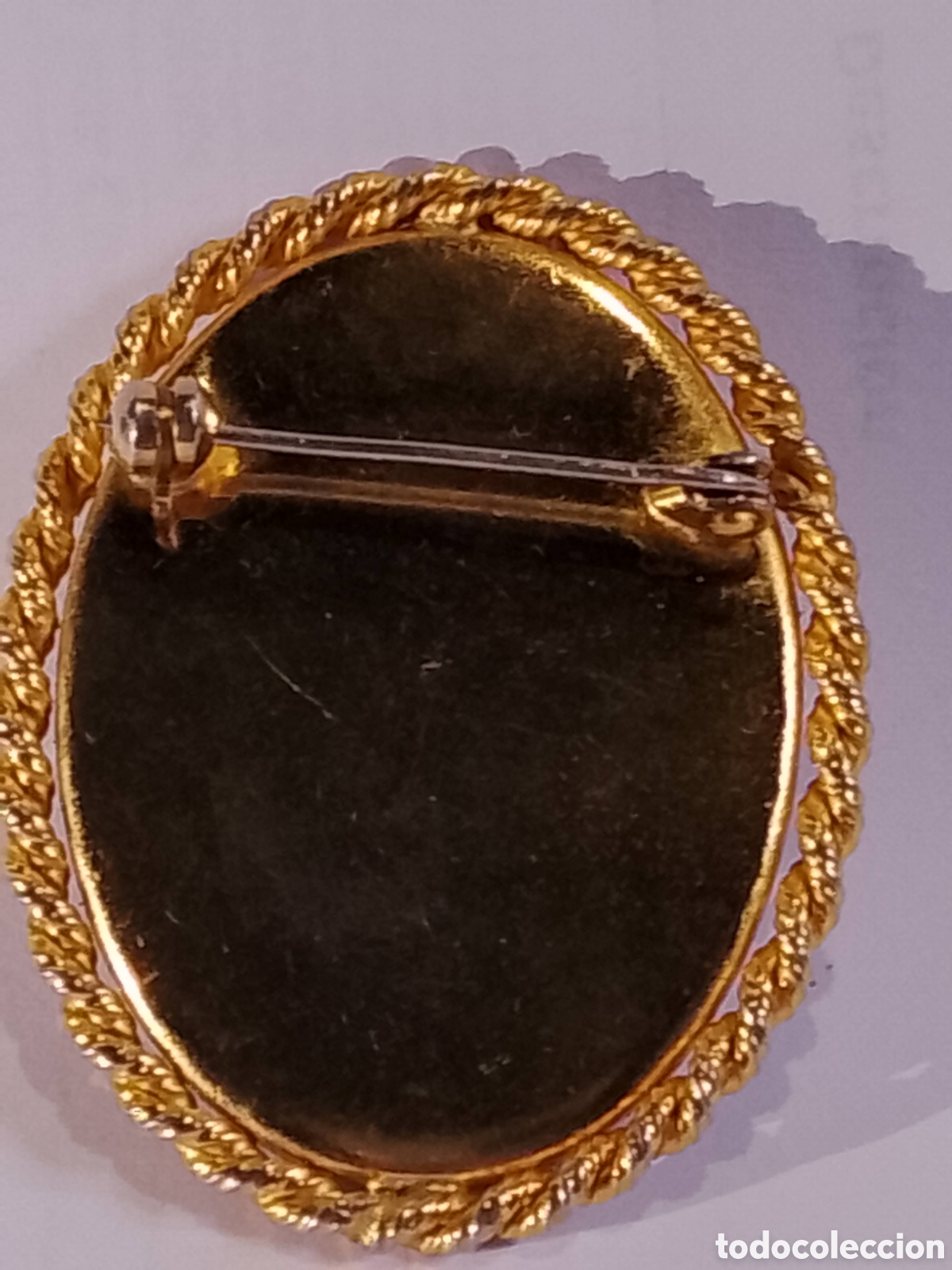 Antig&uuml;edades: CAMAFEO BROCHE - VINTAGE - Foto 7