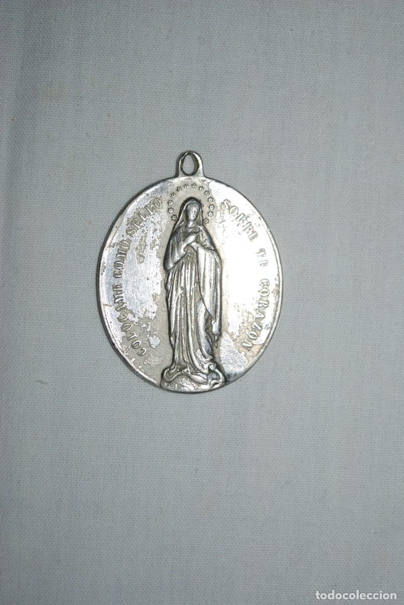Antig&uuml;edades: MADALLA GRANDE DE LA PURISIMA . - Foto 1