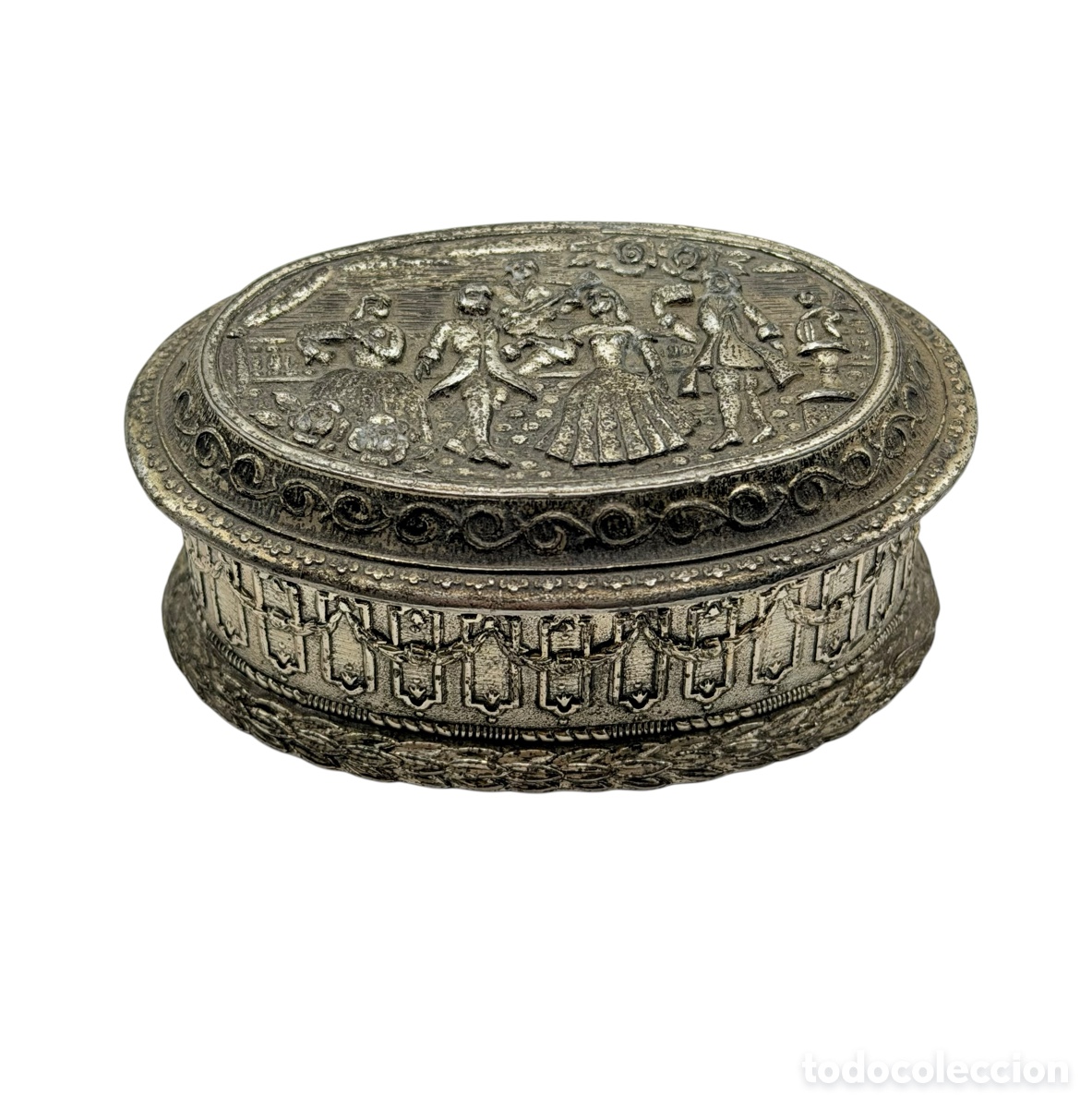 Antiquit&auml;ten: Caja Antigua Plateada