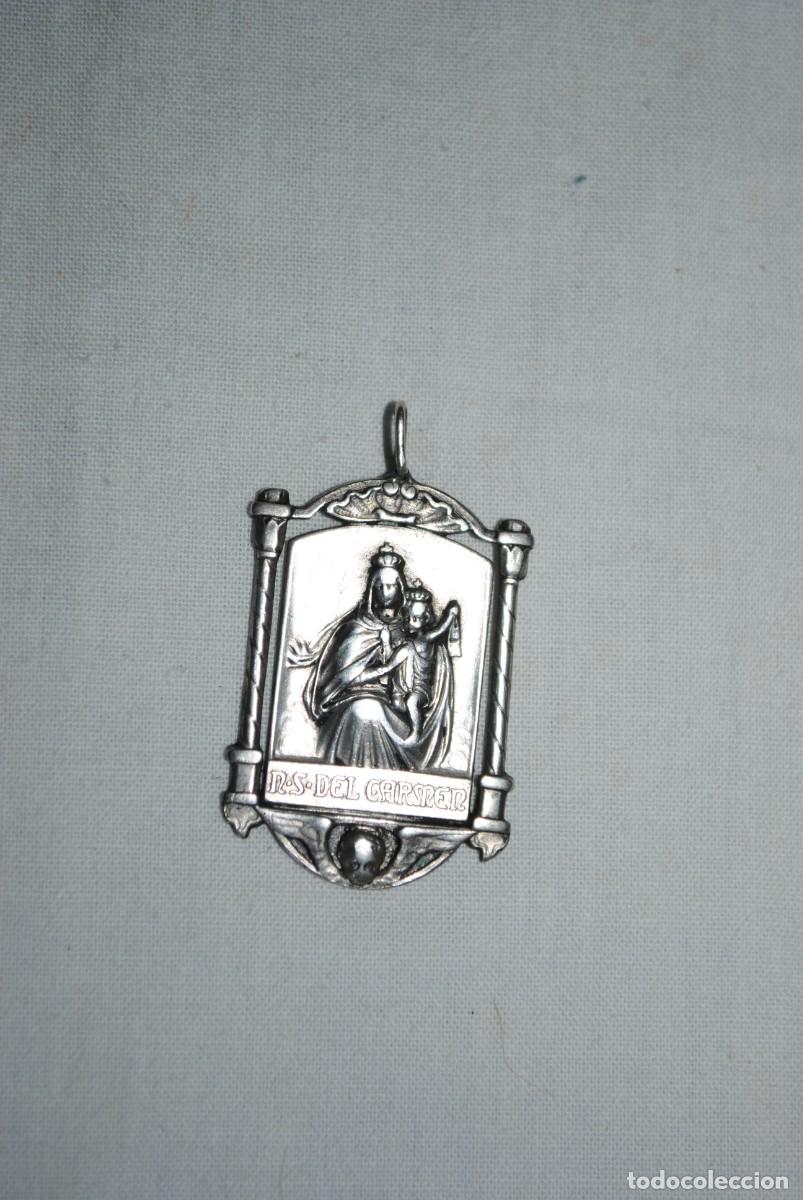 Antig&uuml;edades: MEDALLA DE NUESTRA SE&Ntilde;ORA DEL CARMEN . - Foto 2