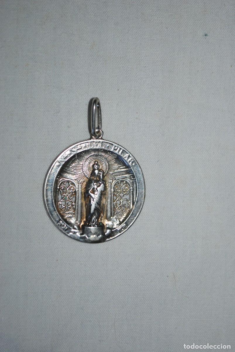 Antig&uuml;edades: MEDALLA DE NUESTRA SE&Ntilde;ORA DEL PILAR - Foto 1