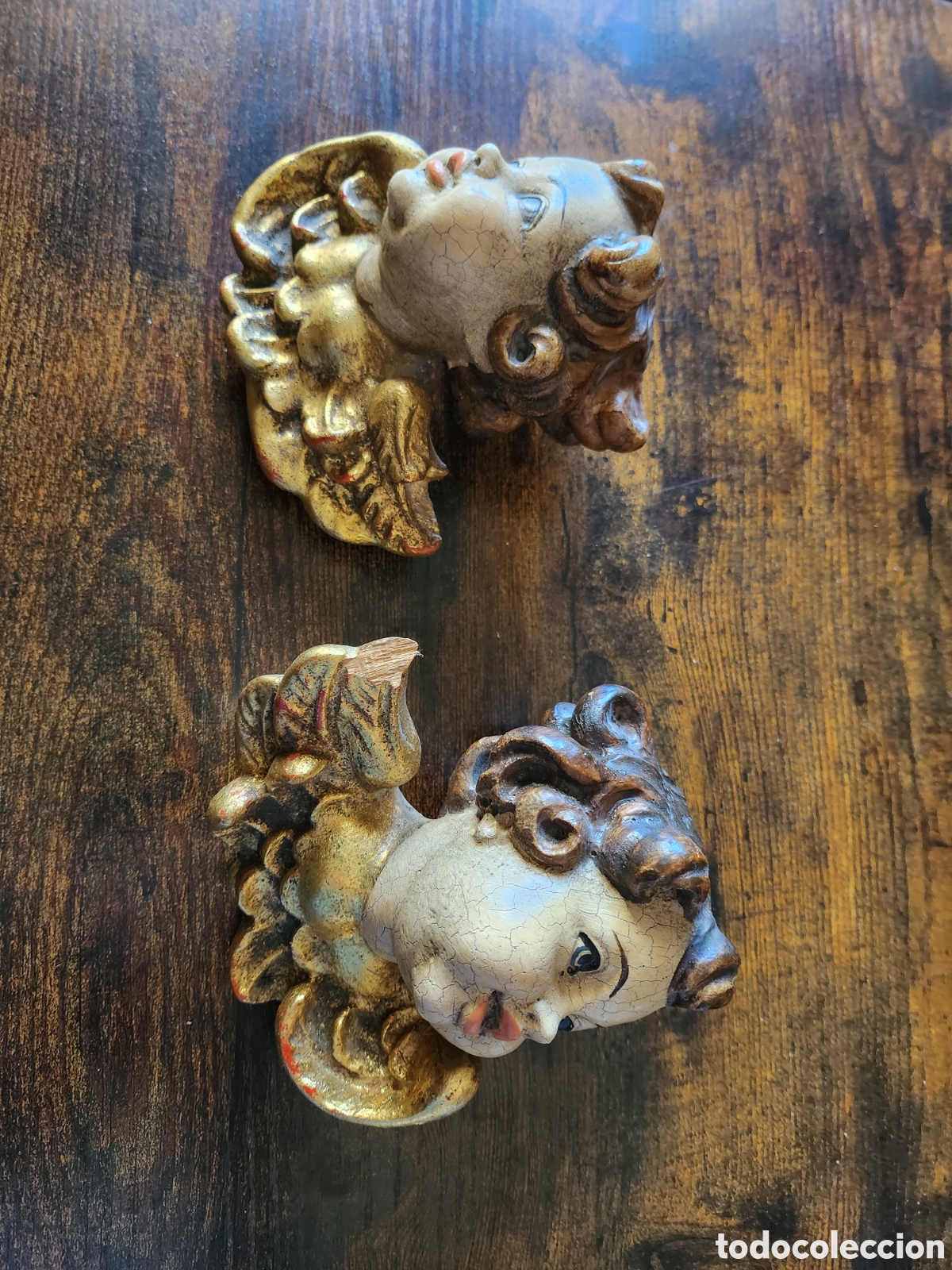 Antig&uuml;edades: Pareja de &Aacute;ngeles Querub&iacute;n