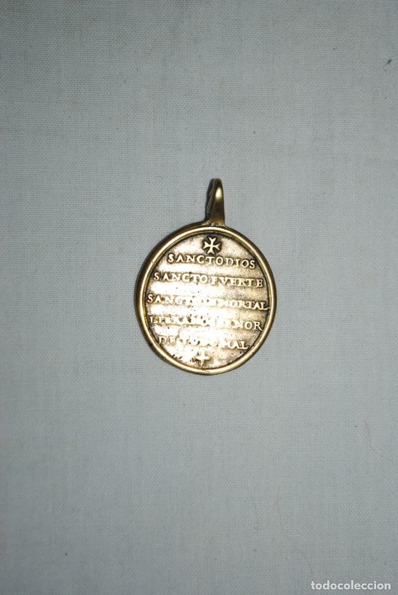 Antig&uuml;edades: MEDALLA RELIGIOSA ANTIGUISIMA - Foto 2