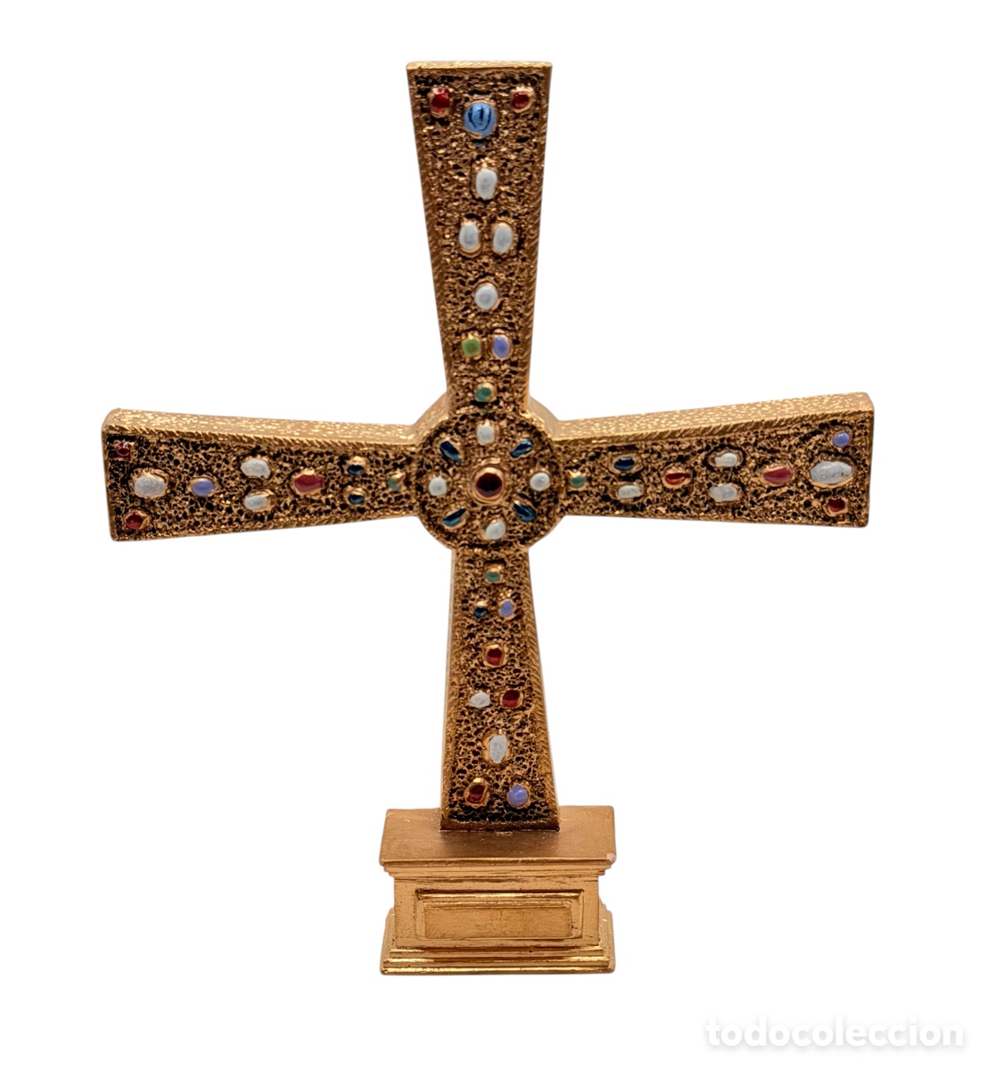 Antiquit&auml;ten: Antigua Cruz Bizantina Dorada