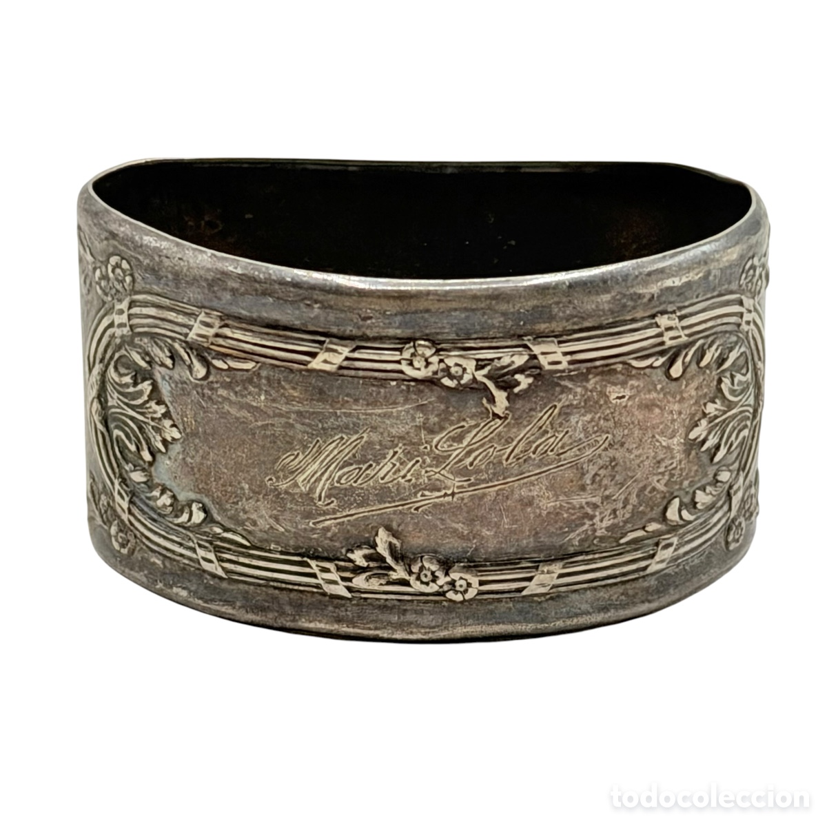 Antig&uuml;edades: Antiguo Servilletero Plateado