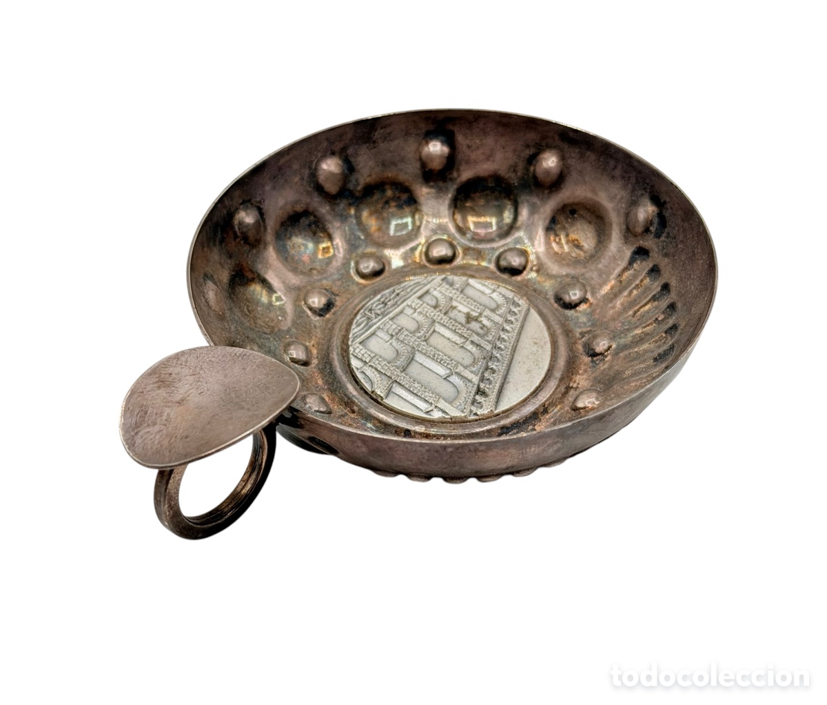 Antig&uuml;edades: Antiguo Cenicero Plateado