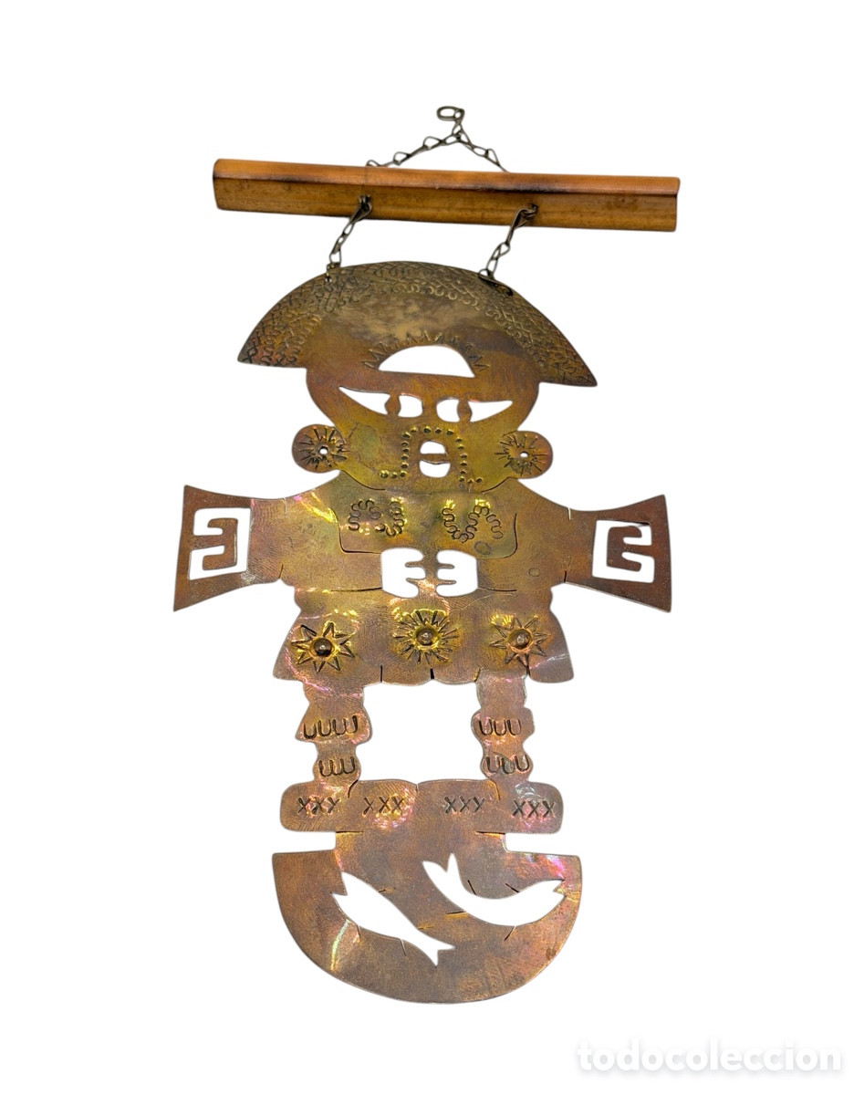 Antiguidades: Antigua Figura de Guerrero de Lat&oacute;n