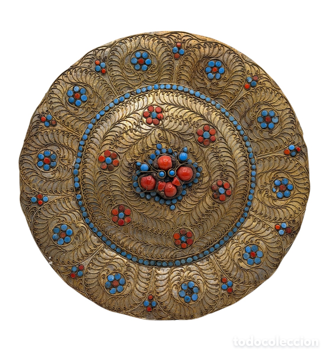 Antiques: Antigua Bandeja de Pedrer&iacute;a