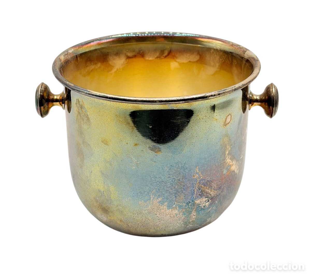 Antig&uuml;edades: Antigua Cubitera Plateada