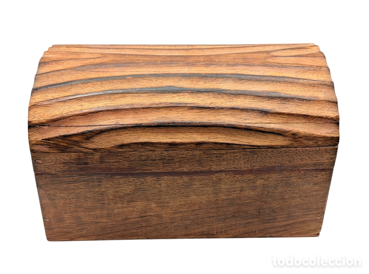 Oggetti Antichi: Antigua Caja de Madera