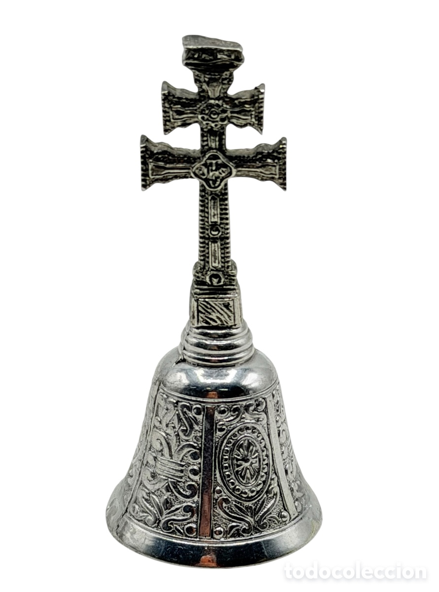 Antiquit&eacute;s: Campana Plateada en Cruz
