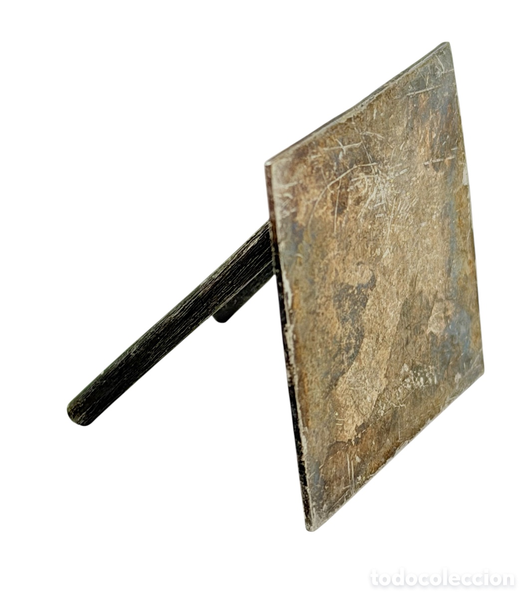 Antiguidades: Antiguo Soporte Plateado