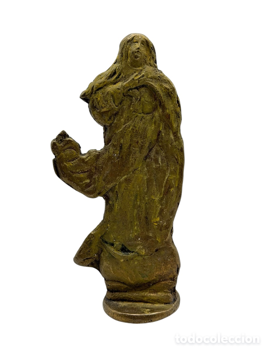 Antiques: Antiguo Relieve de La Virgen