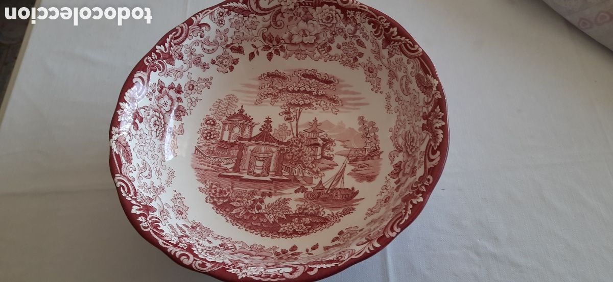 Antiques: Ensaladera pickman cartuja de sevilla