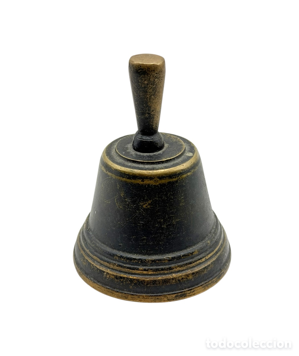 Antiques: Antigua Campana de Bronce