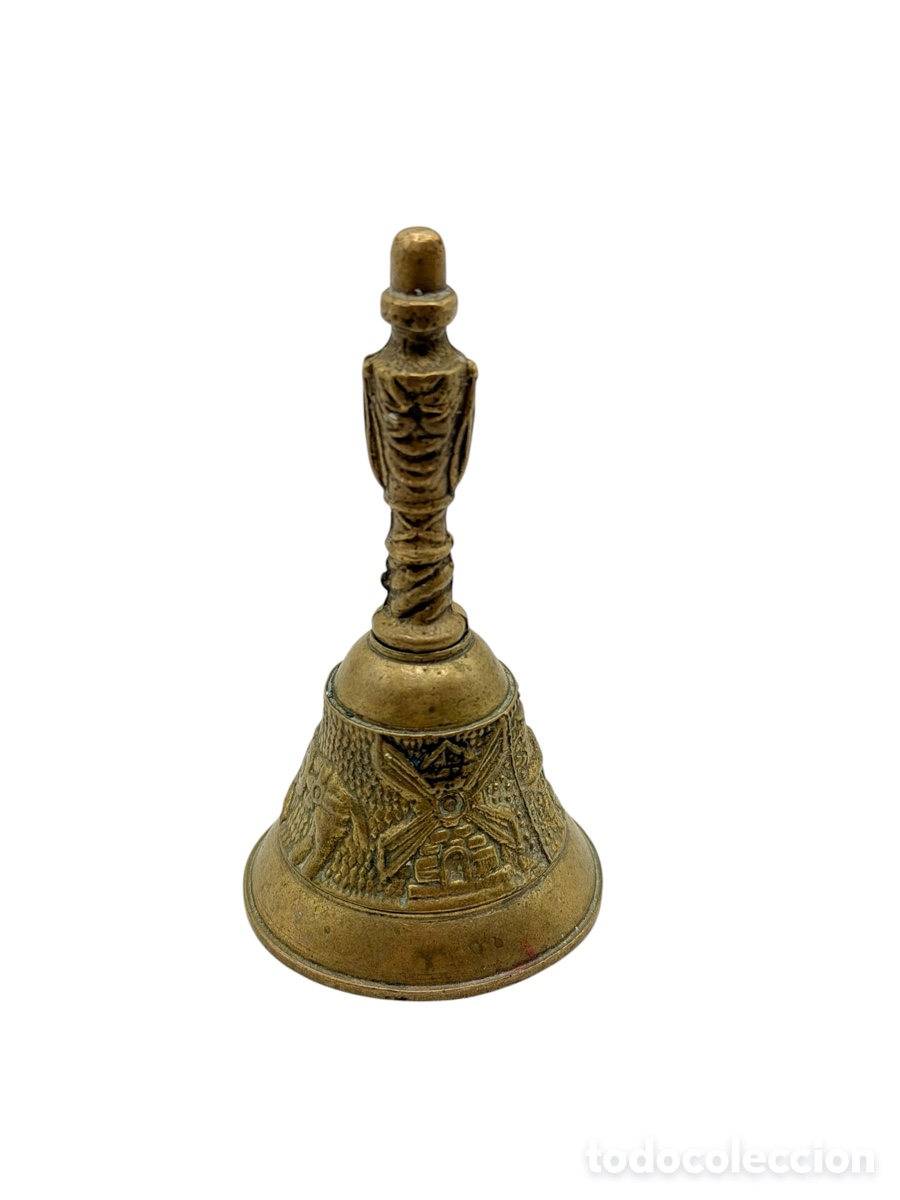 Antiguidades: Antigua Campana de bronce