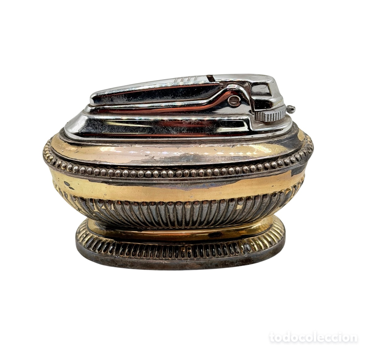 Antiquit&auml;ten: Antigua Encendedor Plateado Art D&eacute;co