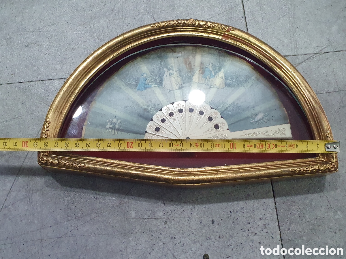 Antig&uuml;edades: Abaniquera con abanico. (L98) - Foto 6