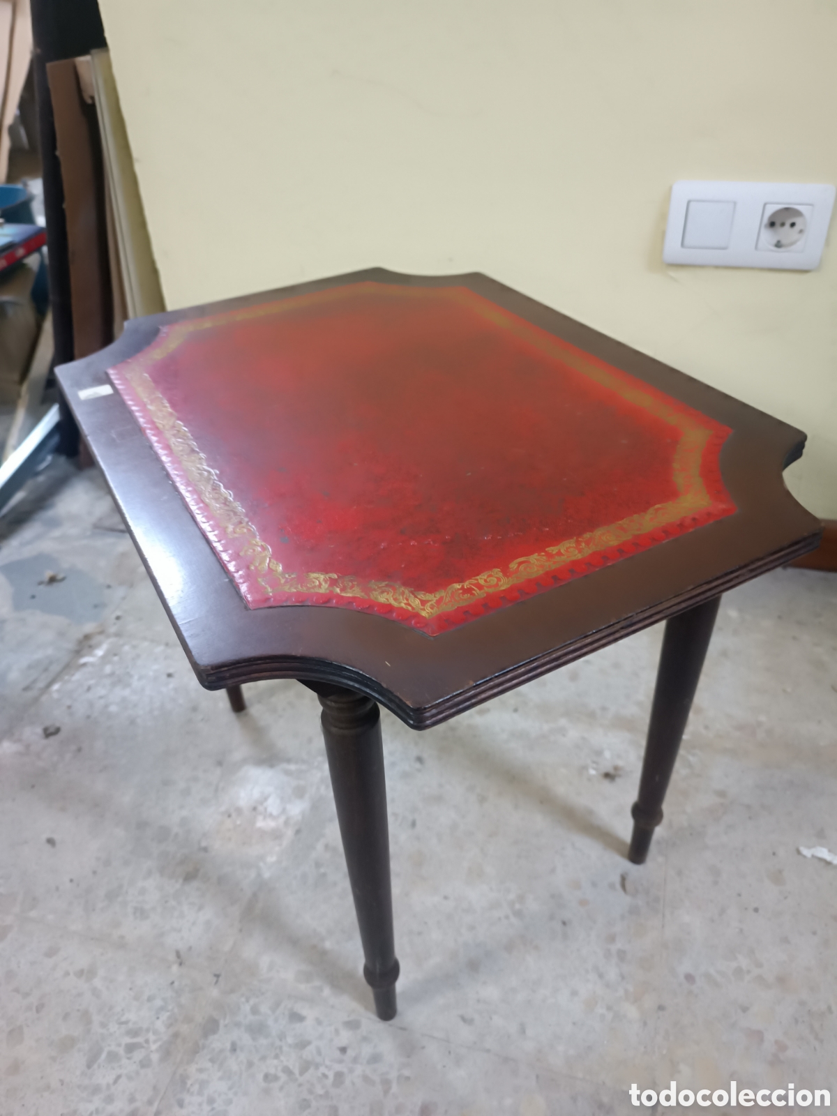 Antig&uuml;edades: Antigua mesa auxiliar francesa - Foto 2