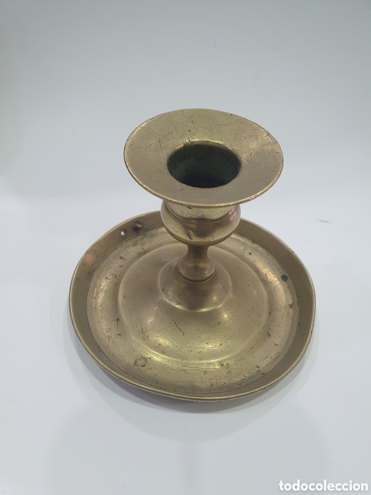 Antig&uuml;edades: Palmatoria en bronce. (L98) - Foto 1