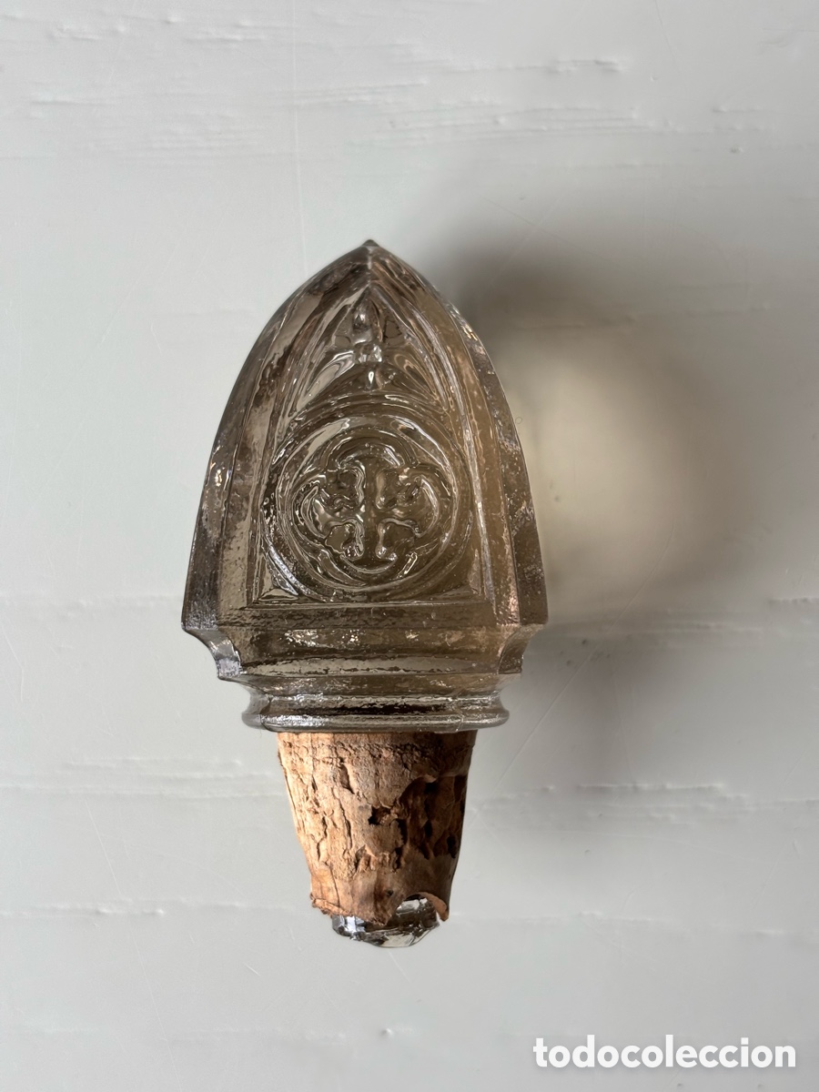 Antig&uuml;edades: Botella licorera cristal - Foto 6