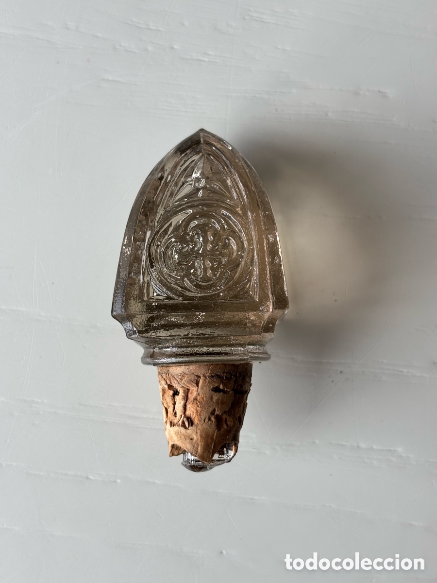 Antig&uuml;edades: Botella licorera cristal - Foto 7